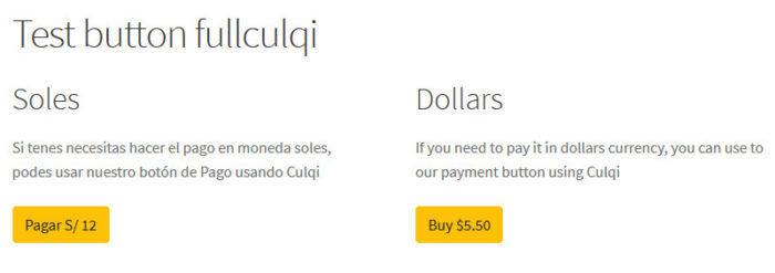 Wordpress Culqi - Botones de Pago - Image 3